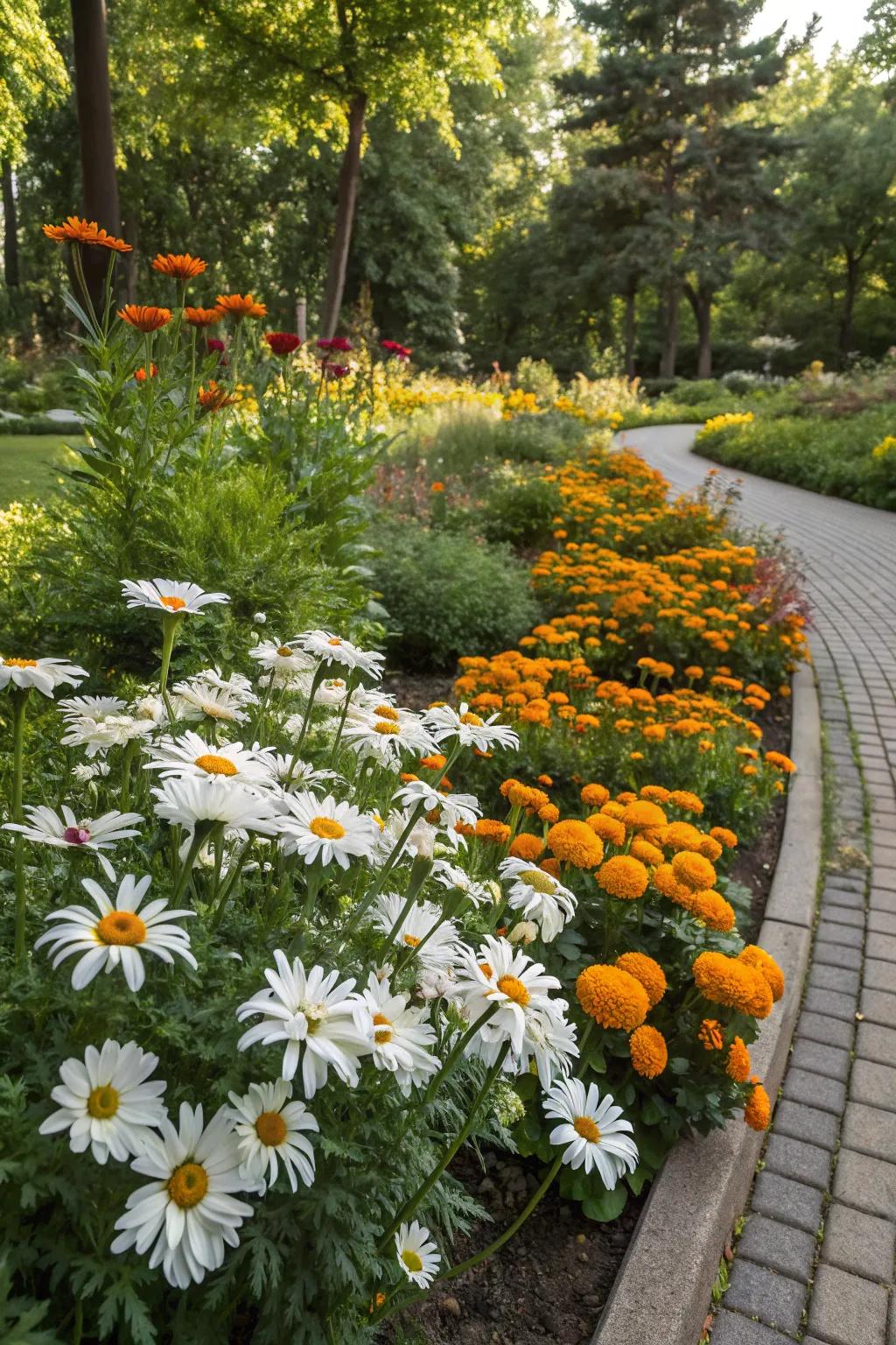 Brighten up your garden with a variety of colorful flowers.