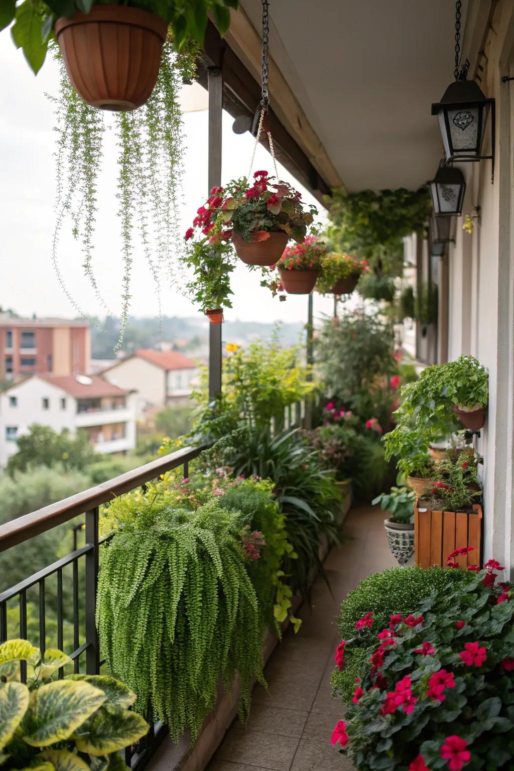 Welcome nature to your threshold by showcasing a diverse assortment of plants.