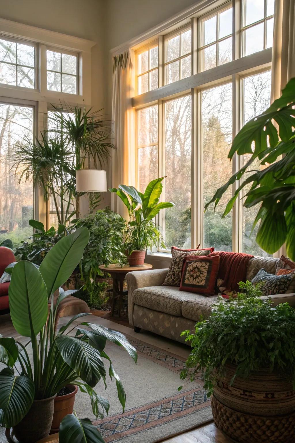 Natural elements bring energy and calm to your space.