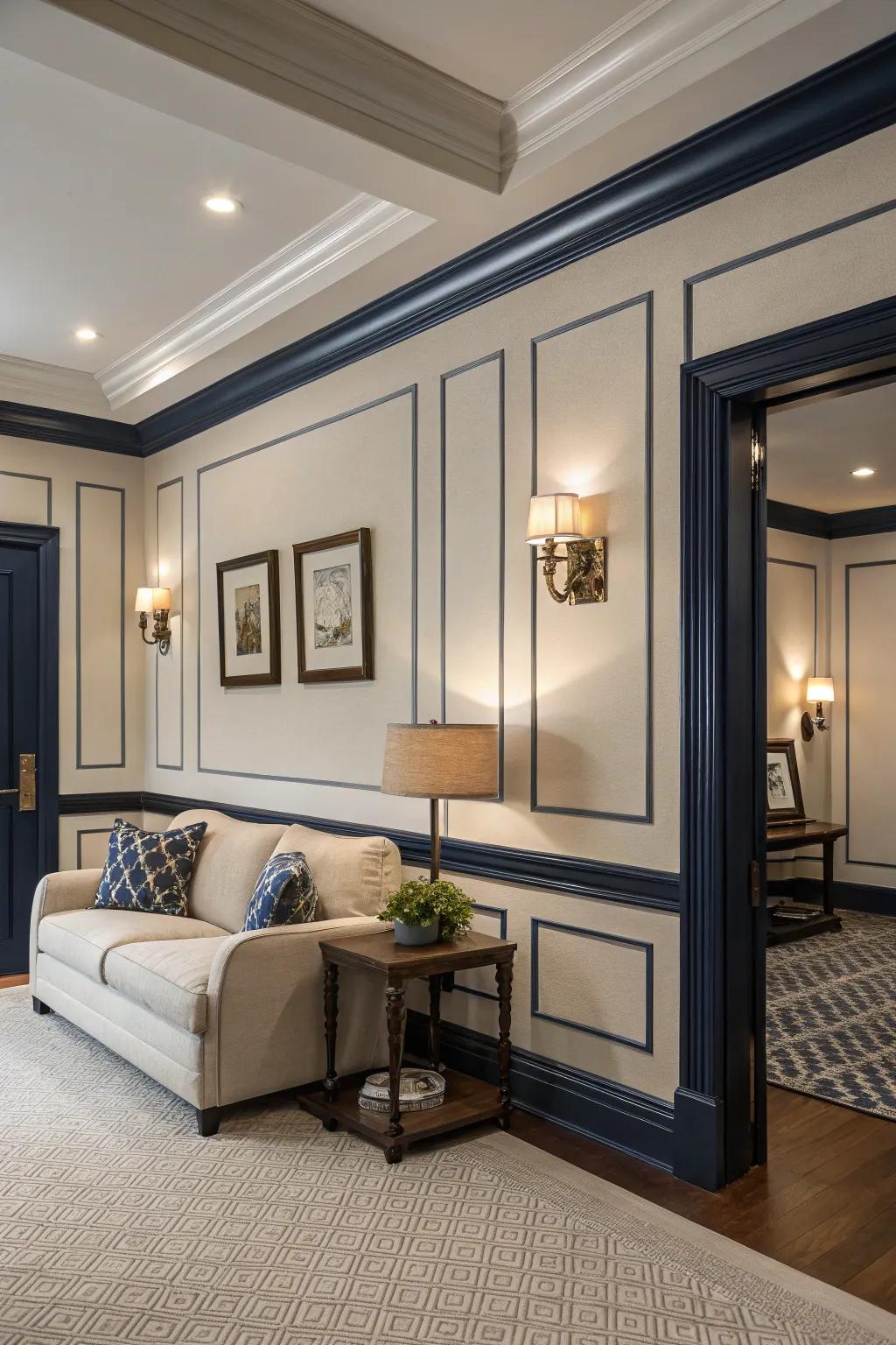 Divergent shade features create a striking impact