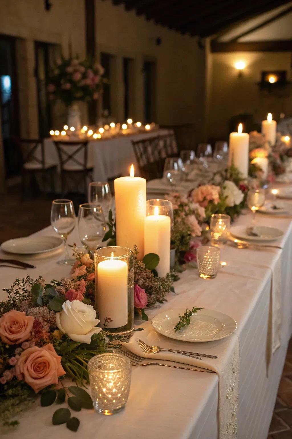 Balmy tapir brightness arranging a reception dinner table.