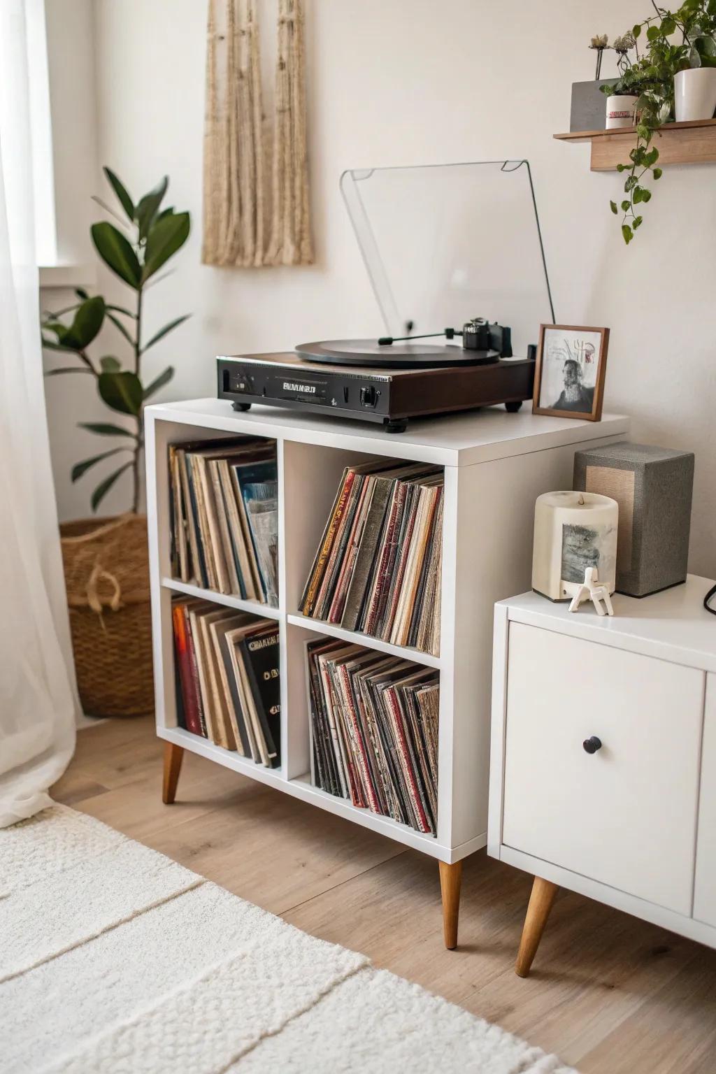 Compact cabinets are perfect for small spaces, offering style and storage.