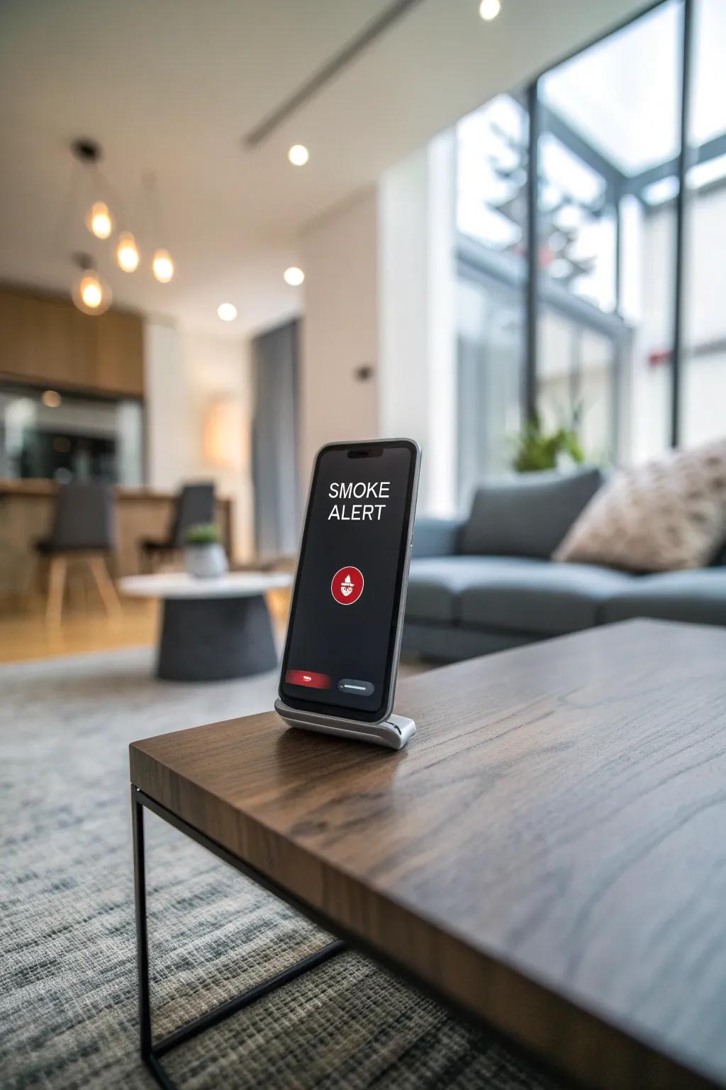 Keep informed and safe with smoke alerts delivered directly to your phone.