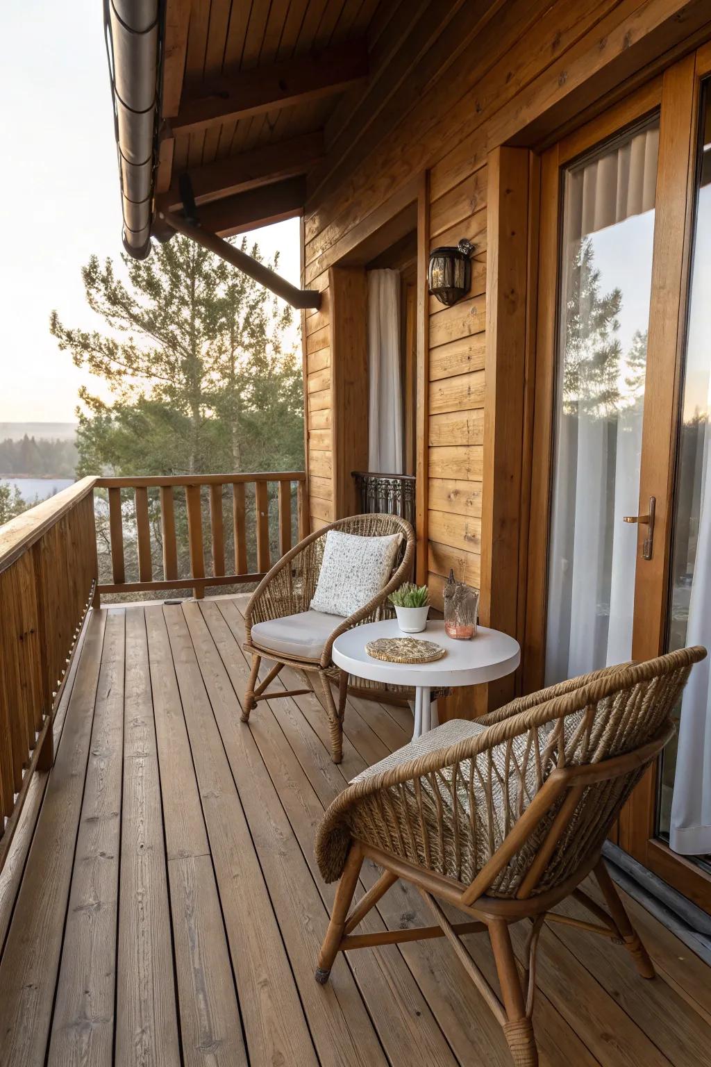 Enliven your environment with graceful timber decking.