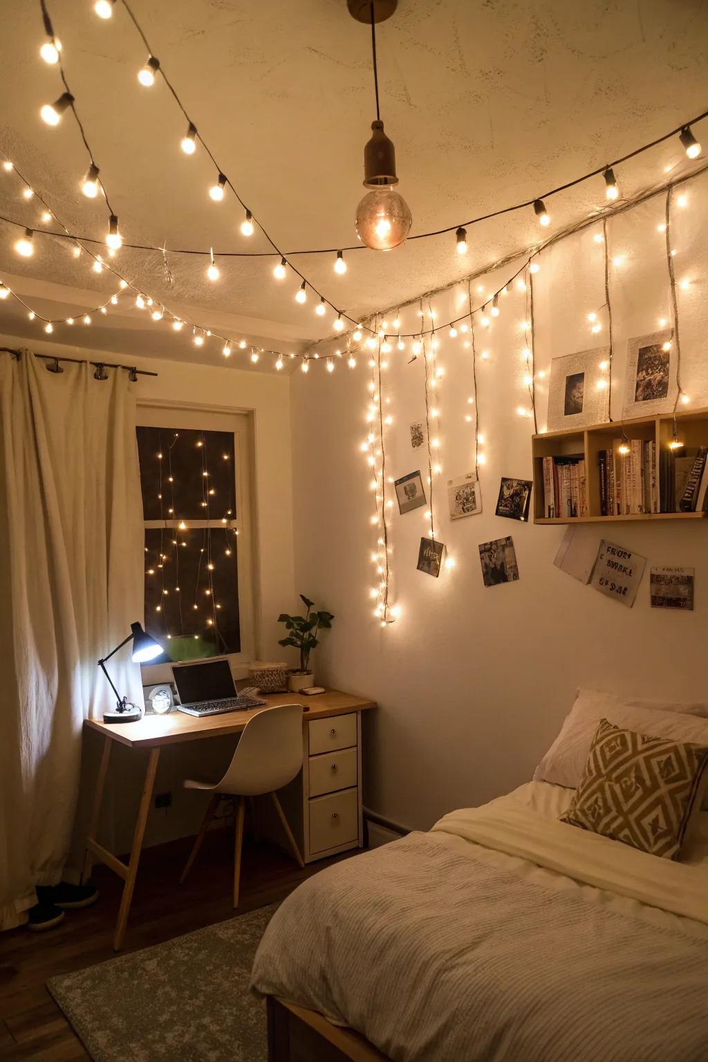 Establish the ambience thanks to creative lighting.