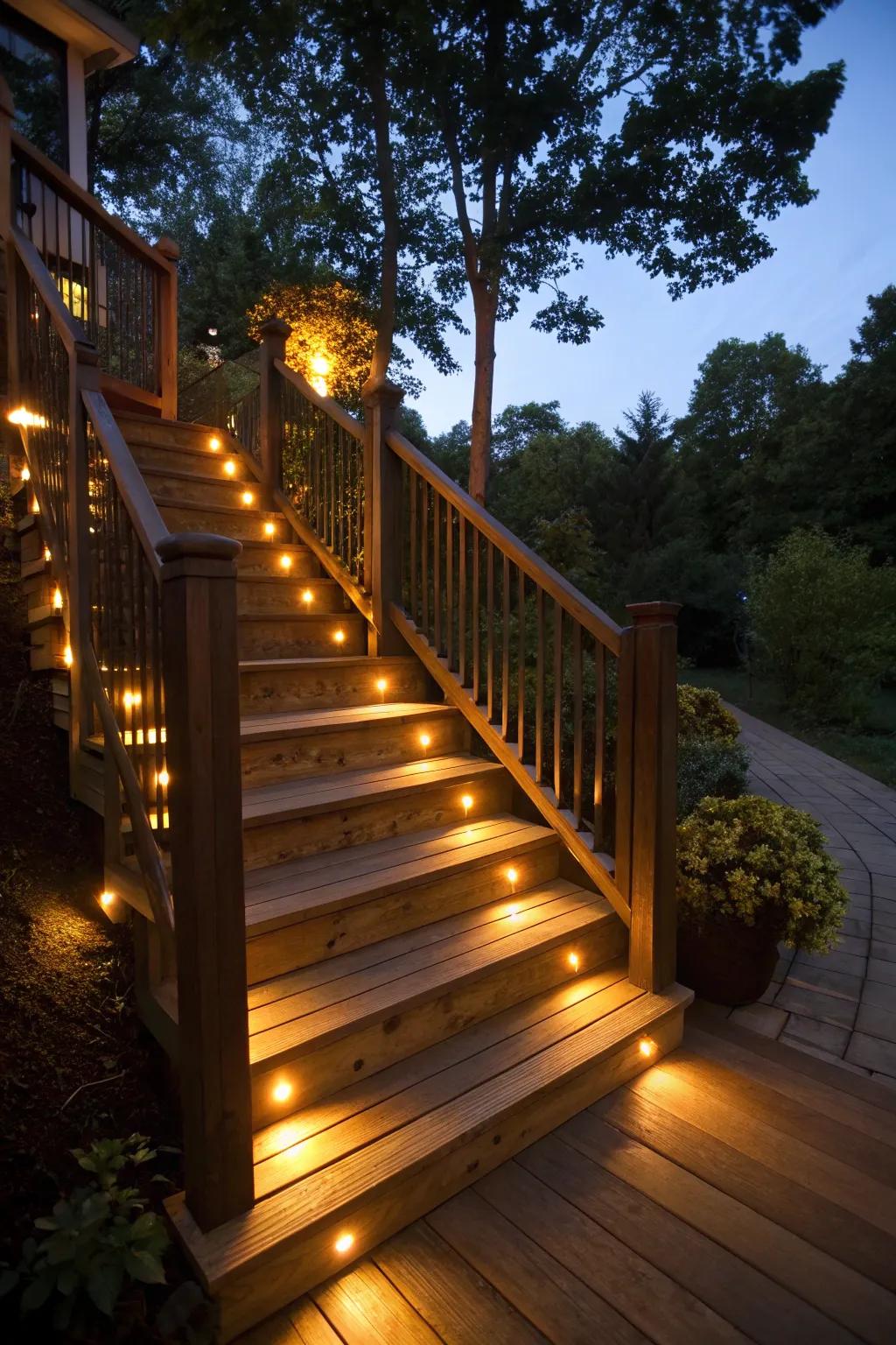 Warm lighting for a welcoming ambiance