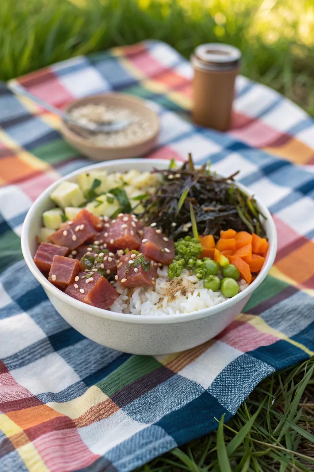 'Poseidon's bowls', a fashionable and scrumptious enhancement to any open-air meal.