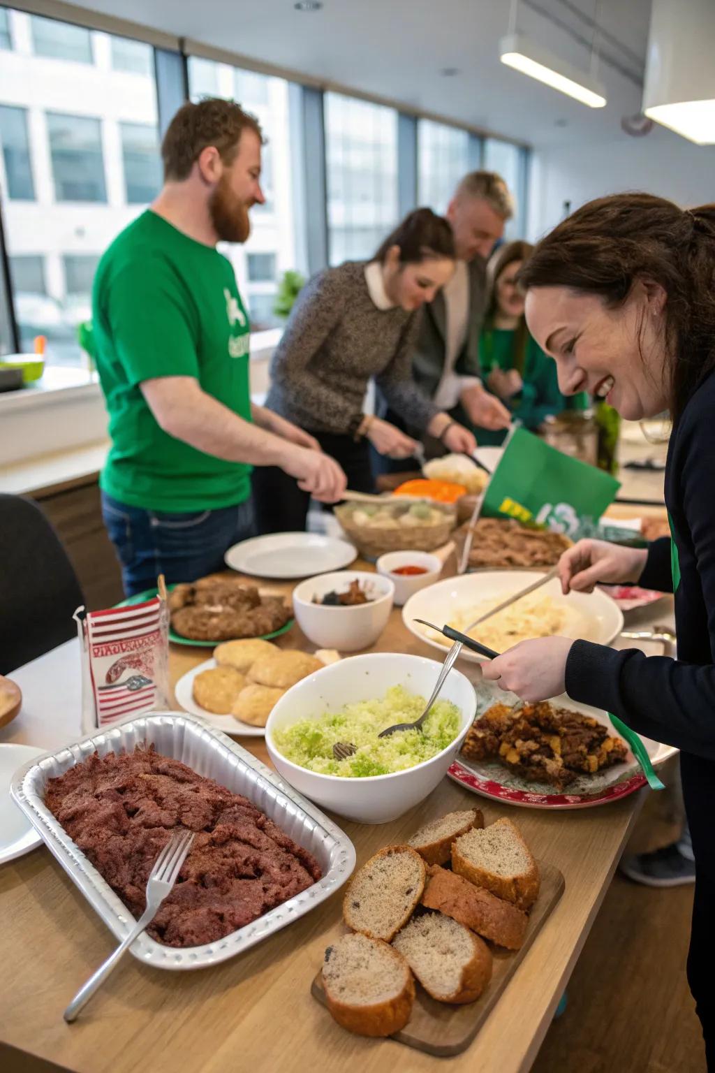 Celebrate with a delicious St. Patrick’s Day potluck.