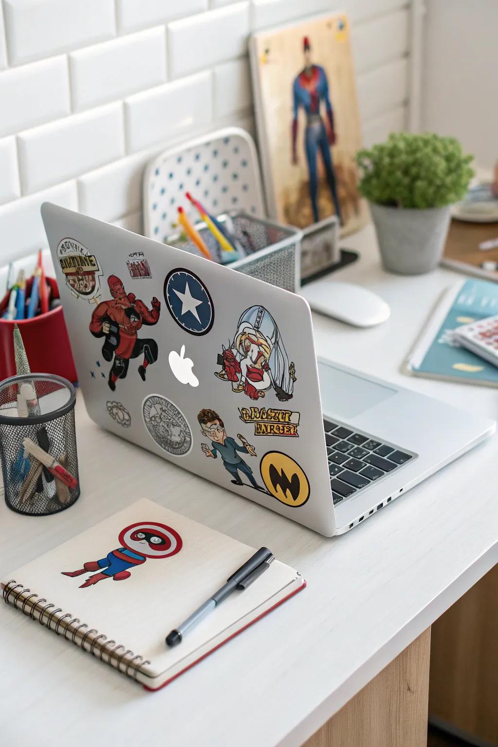 Celebrate your favorite fandoms with pop culture stickers.