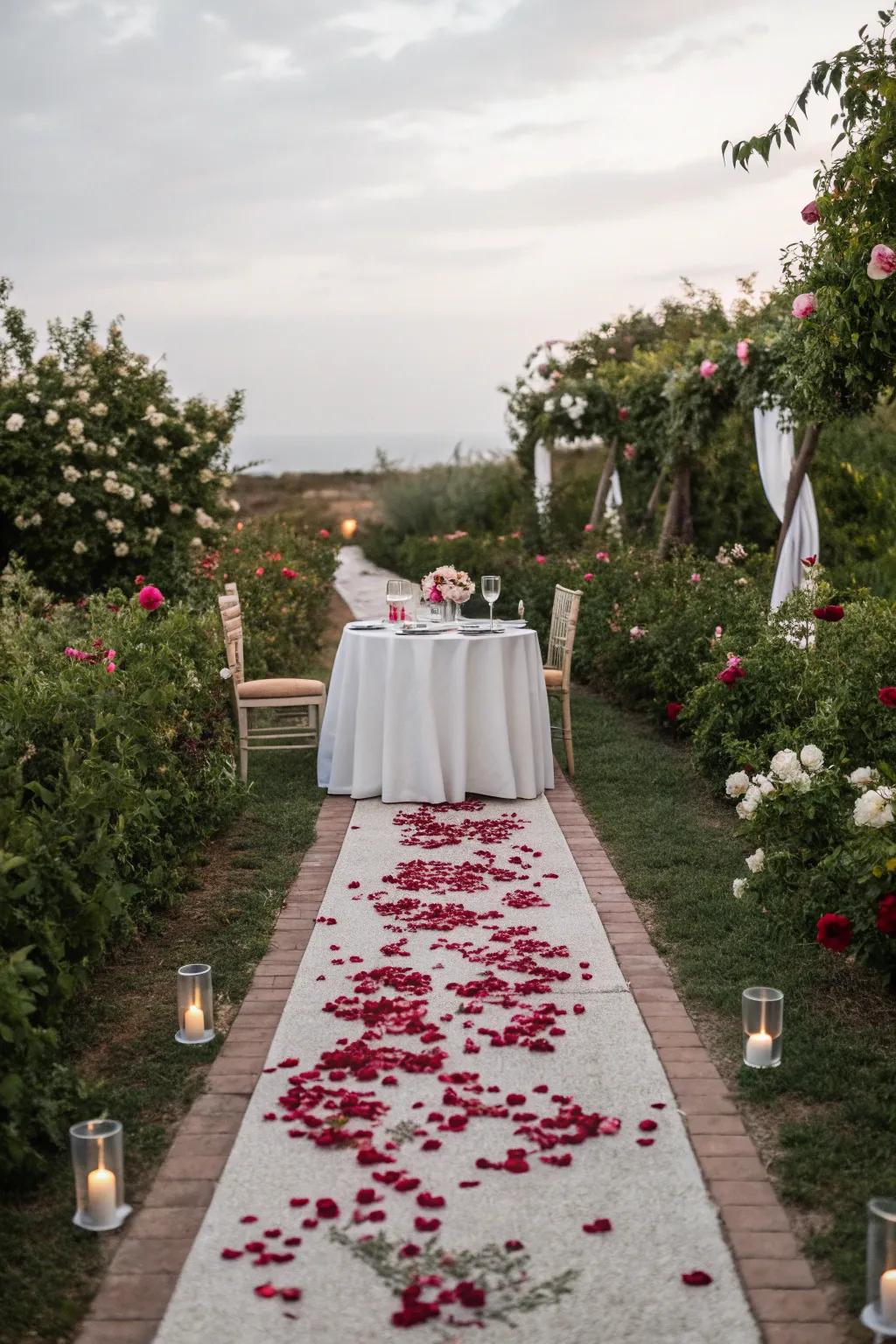 Flowery Piece Highways add a touch of luxury and romance.