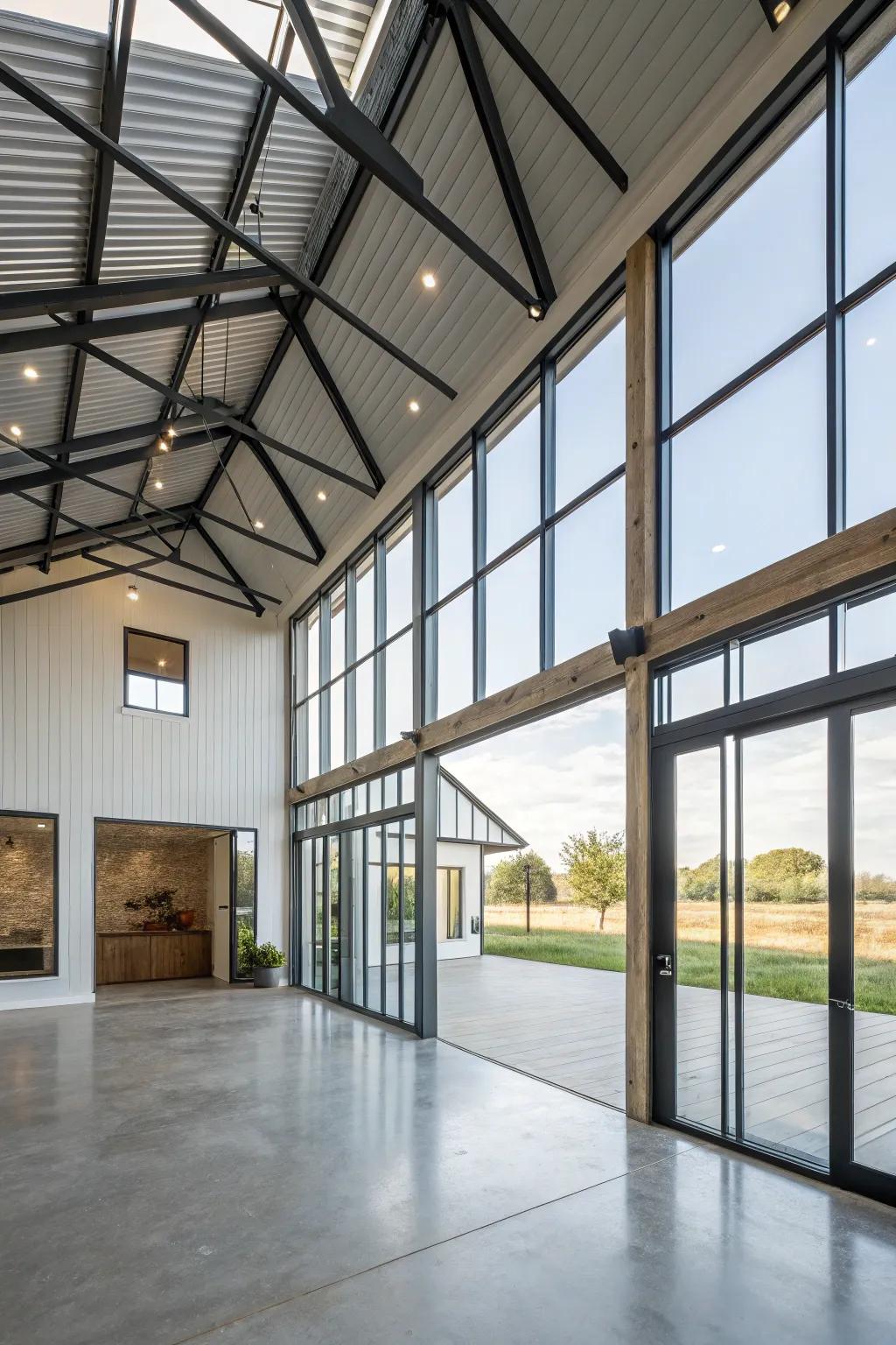 Contemporary conversions breathe new life into traditional barn structures.