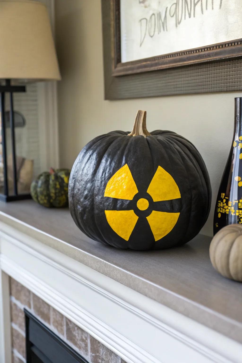 Emission emblem gourd for simple decor