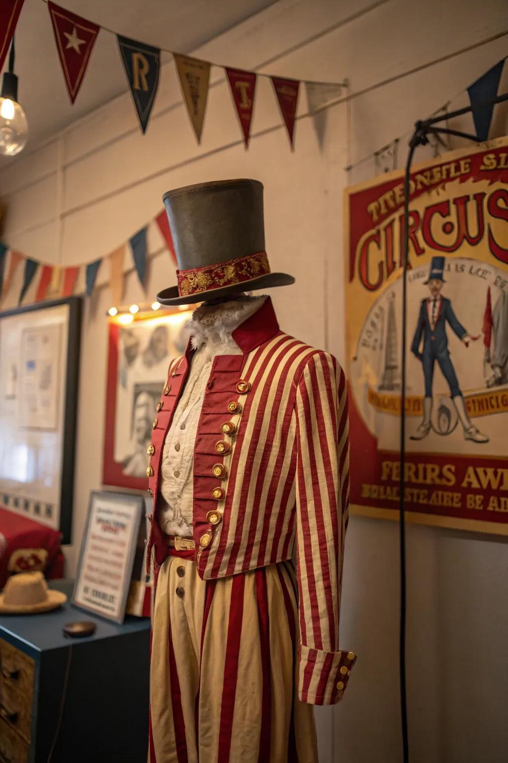 Be the star of the show with a vintage circus performer costume.