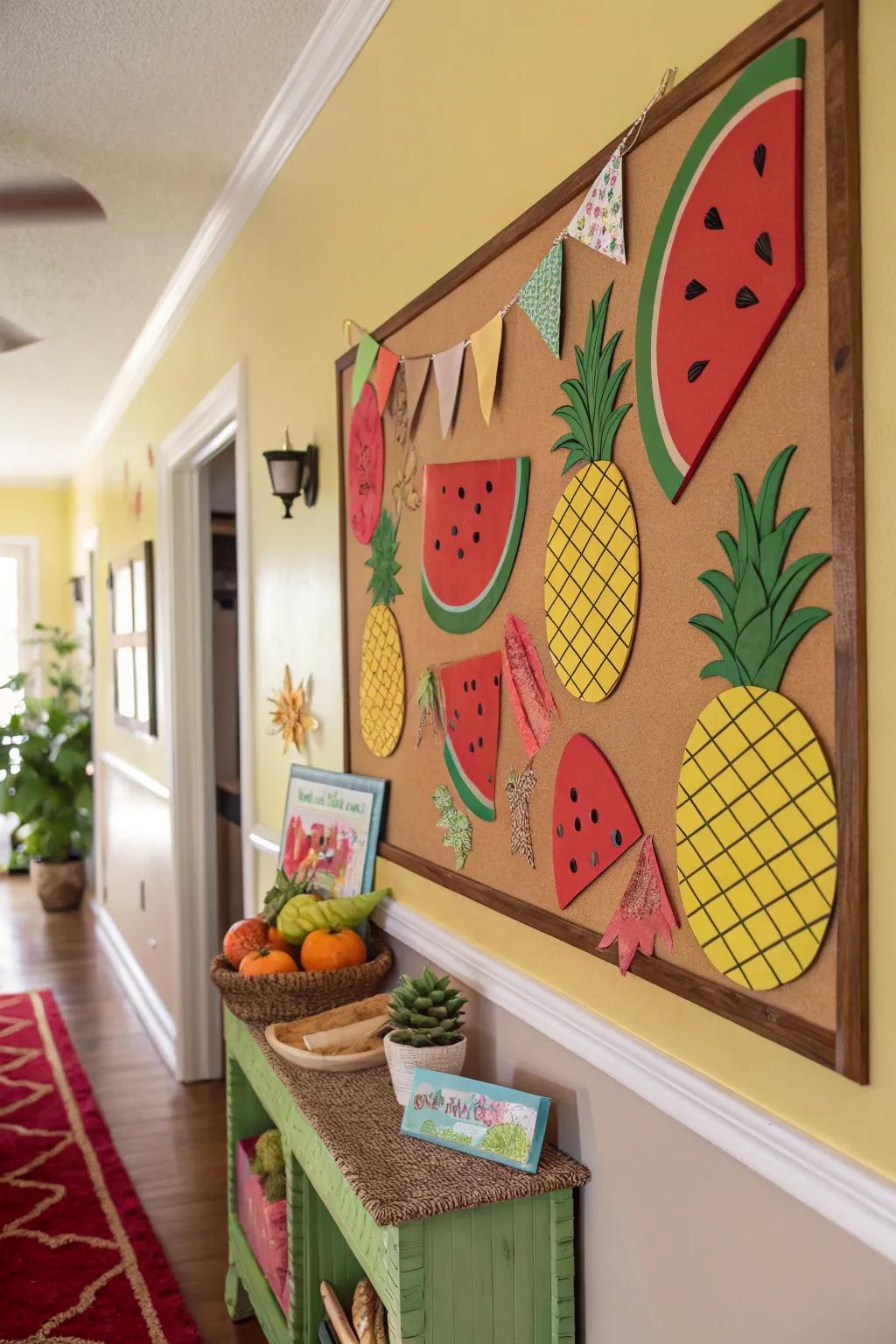 Savor the season with a fruit-themed board.