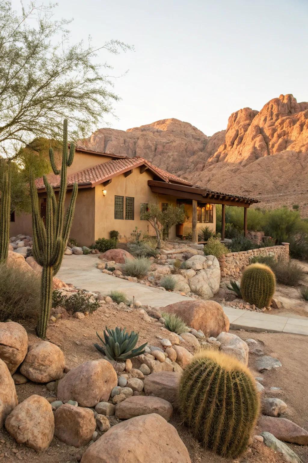 Earthy desert tones for a natural aesthetic.
