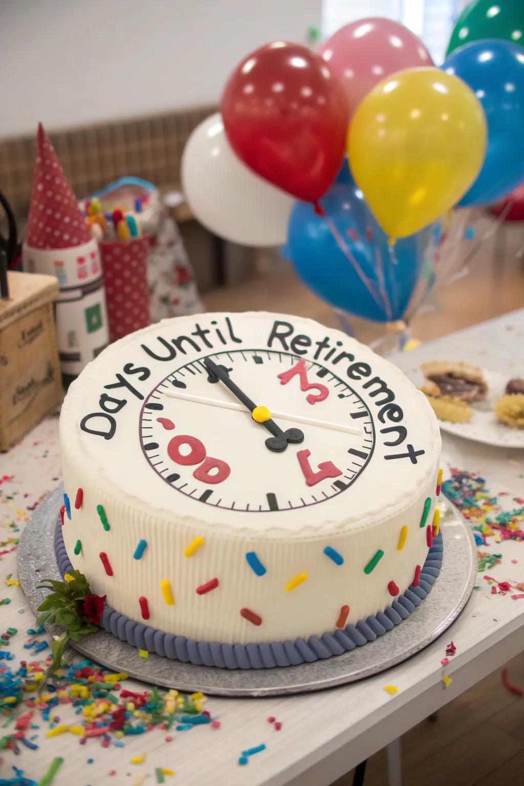 Tick down to retirement with a portion of humor!