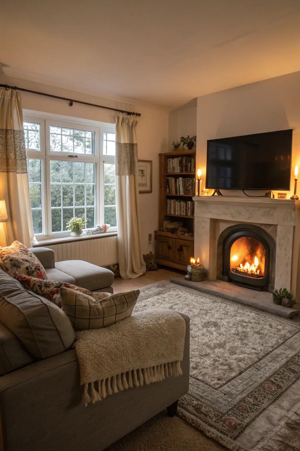 Warm depths and lighting cultivate a relaxed atmosphere.