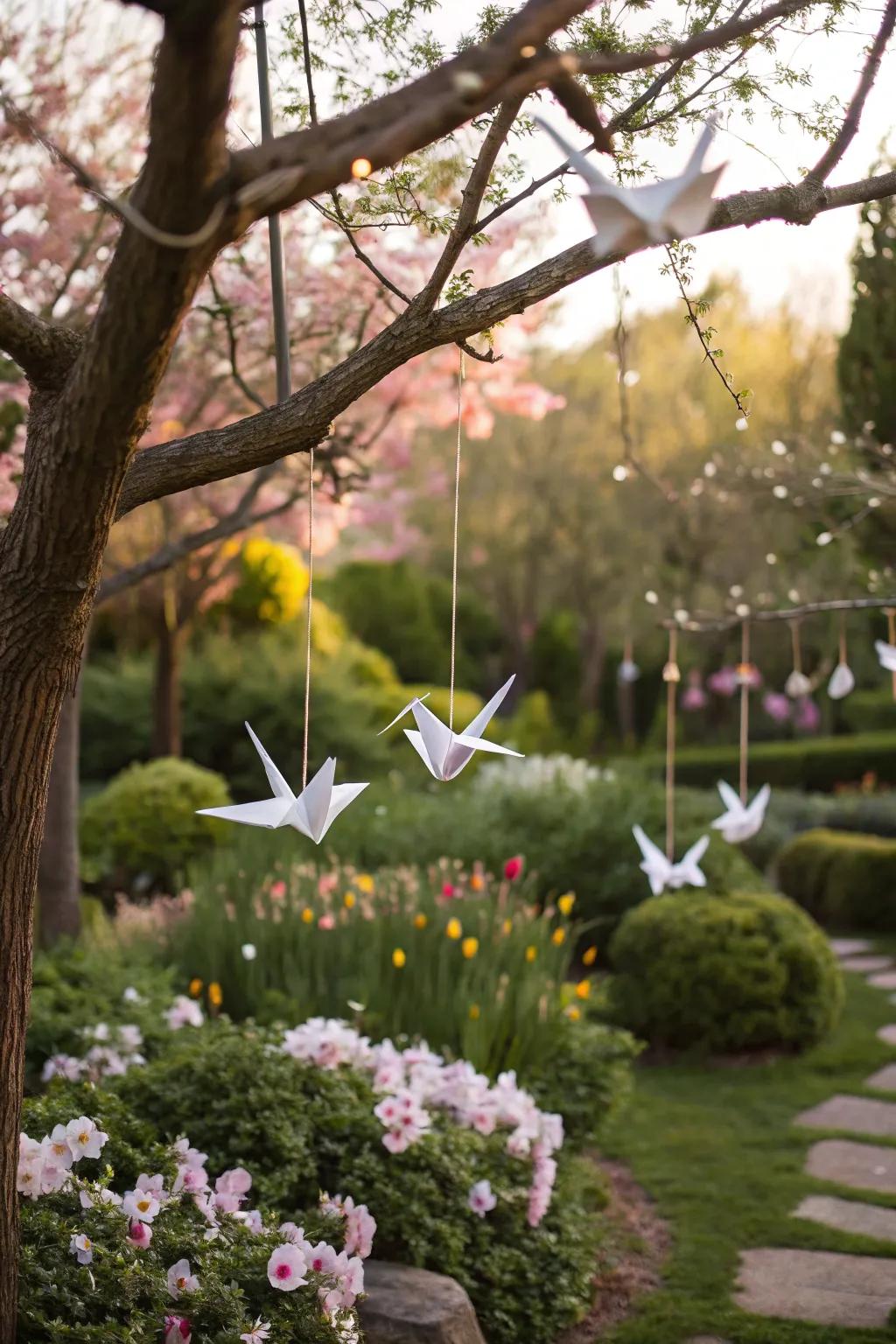 Bringing origami magic to your garden.