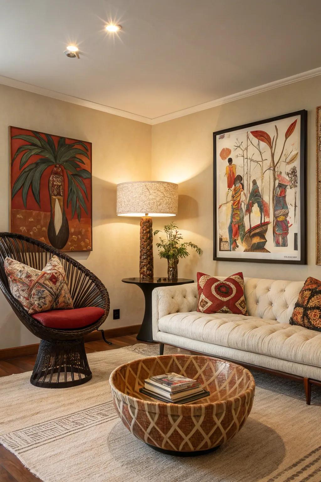 Eye-catching pieces add flair and personality to your space.