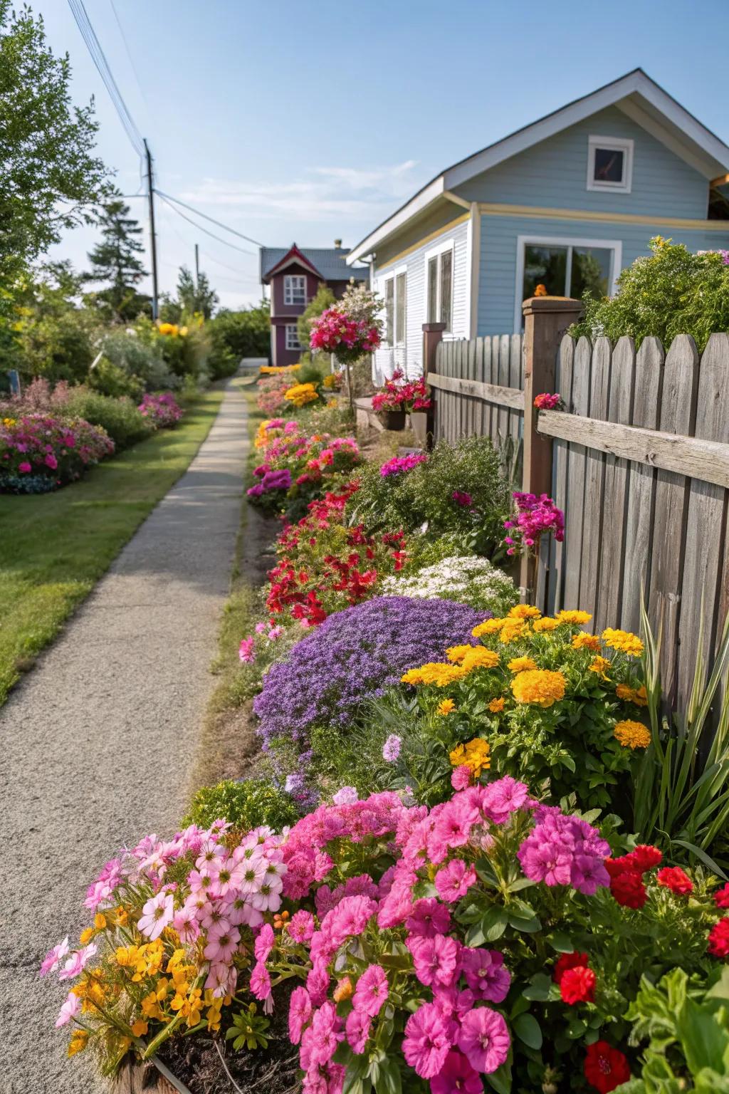 Seasonal blooms keep your yard vibrant all year.