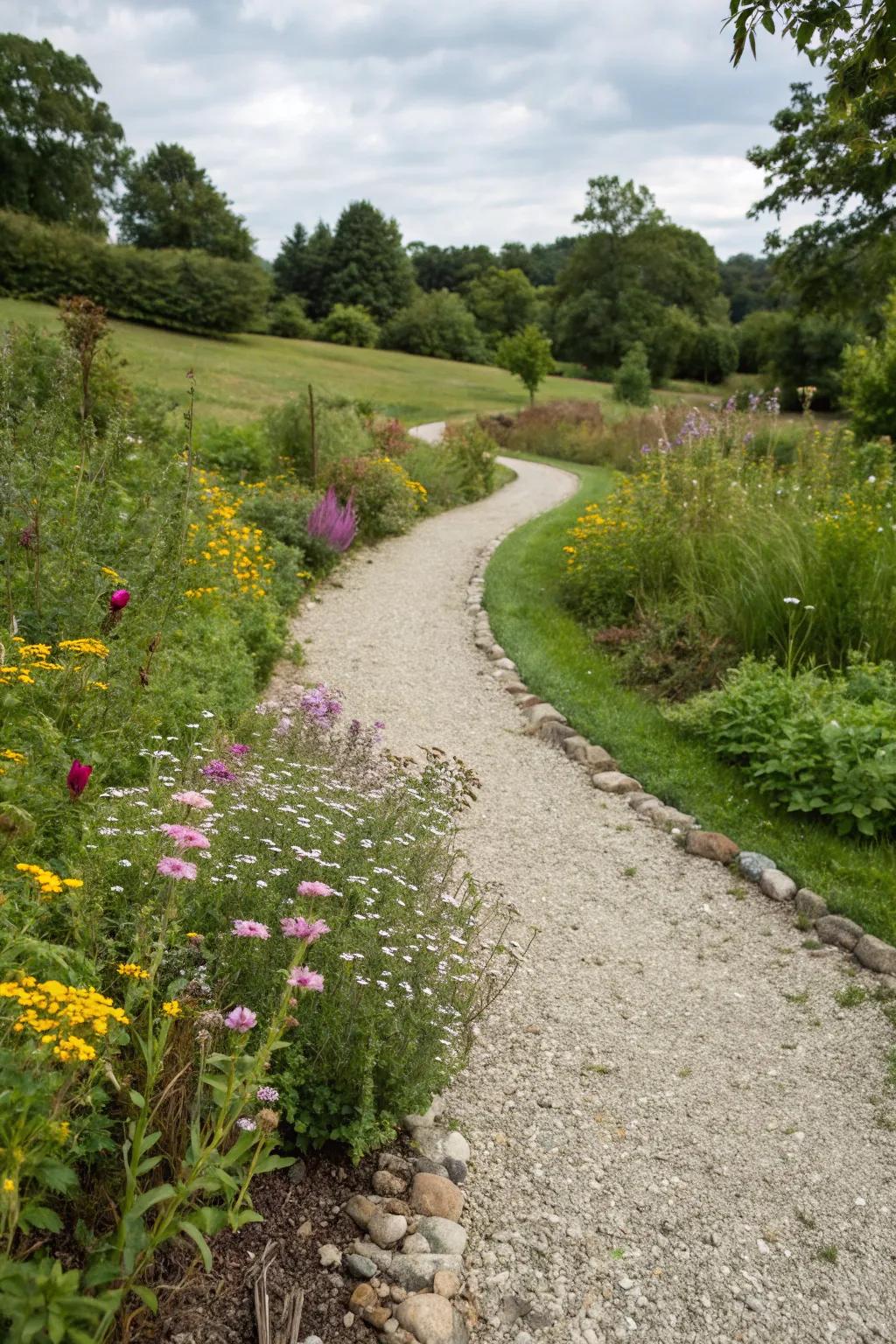 Small gravel routes are uncomplicated, cost-effective, and beautiful.