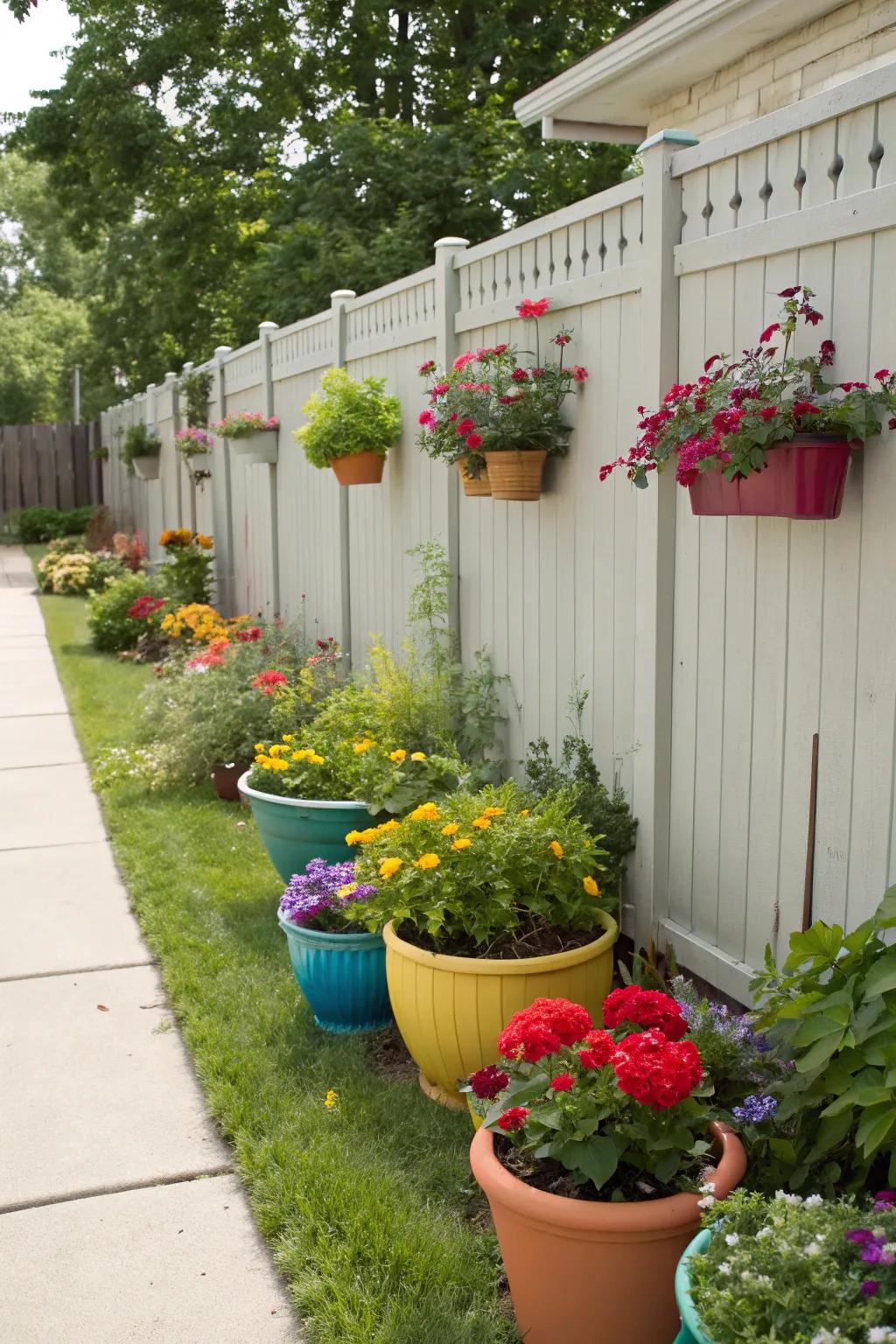 Dynamic container displays introduce pigment and adaptability.