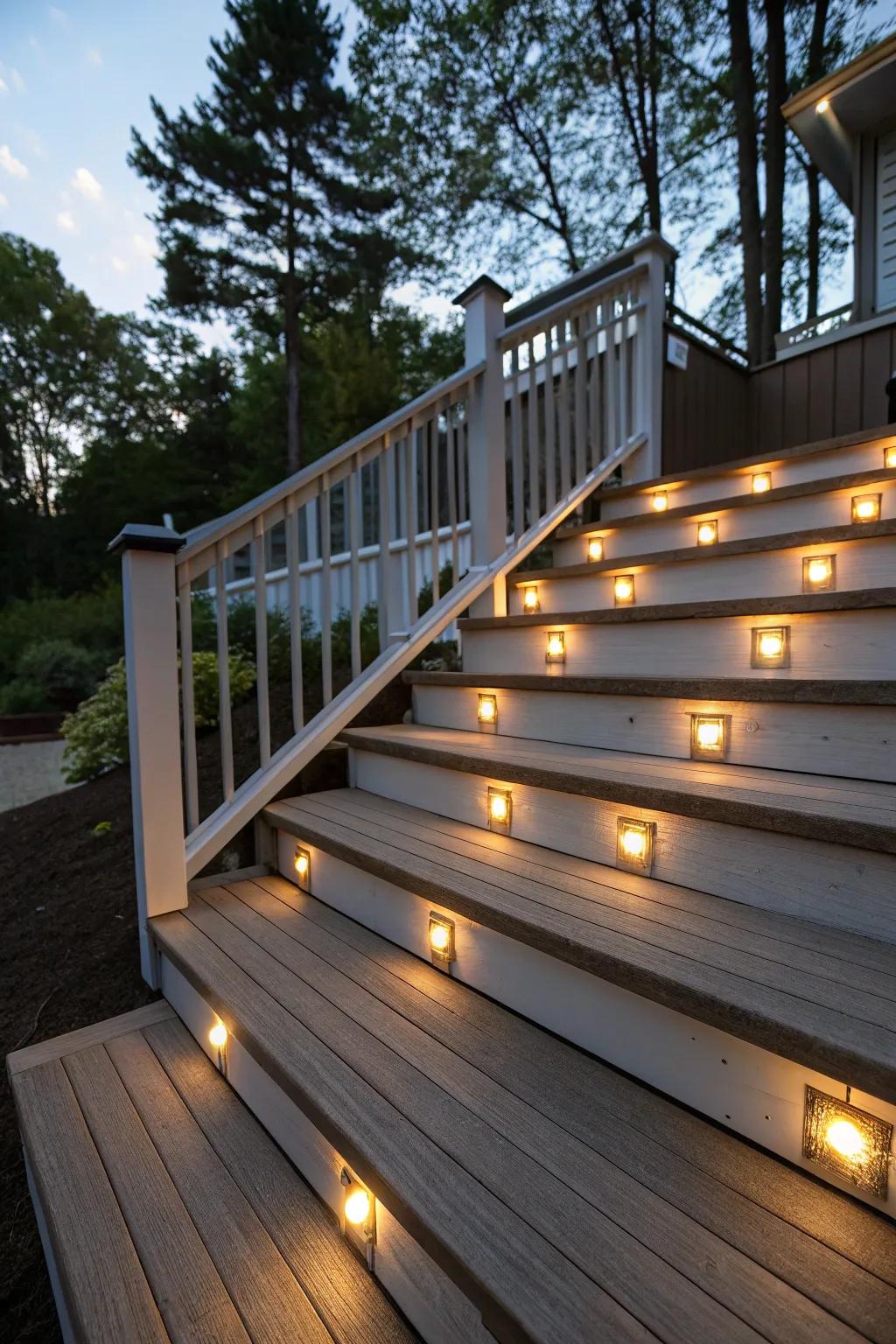 Solar lights offer an eco-friendly solution