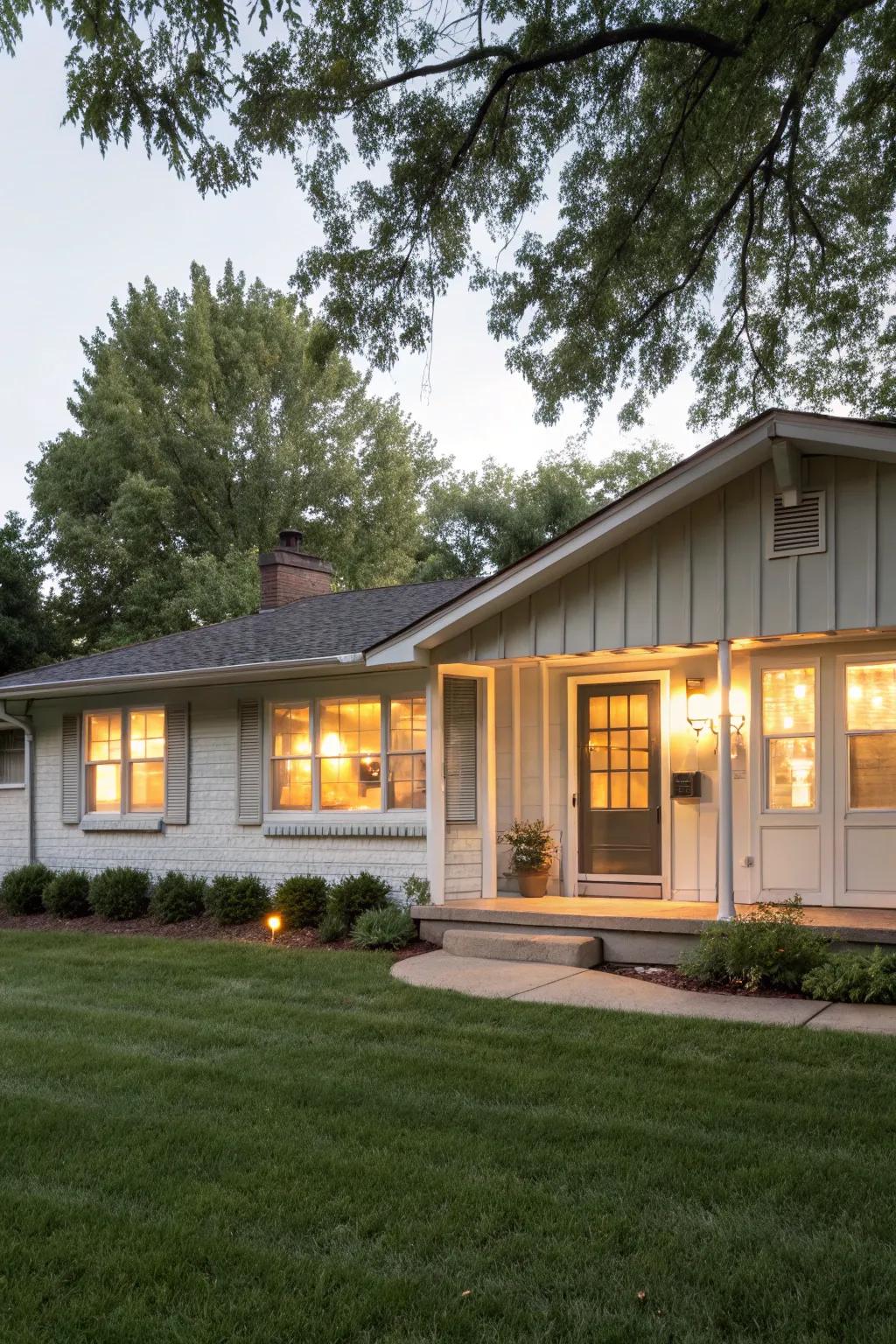 Side panels let in more light and widen your entryway.