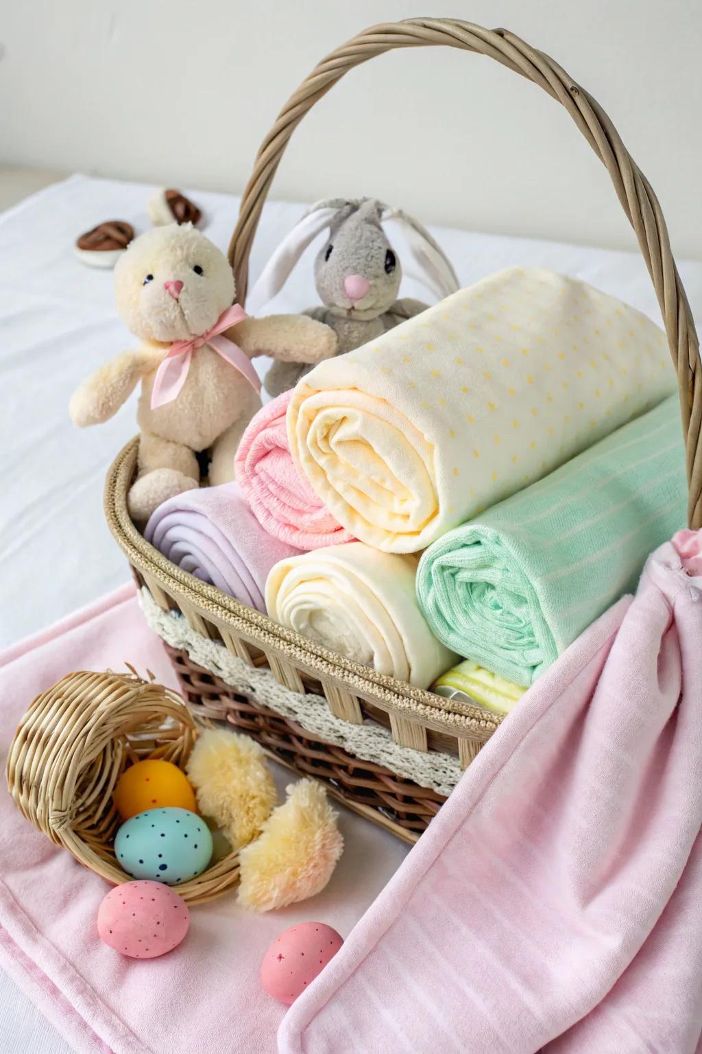 A snuggly blanket that wraps your baby in warmth and love.