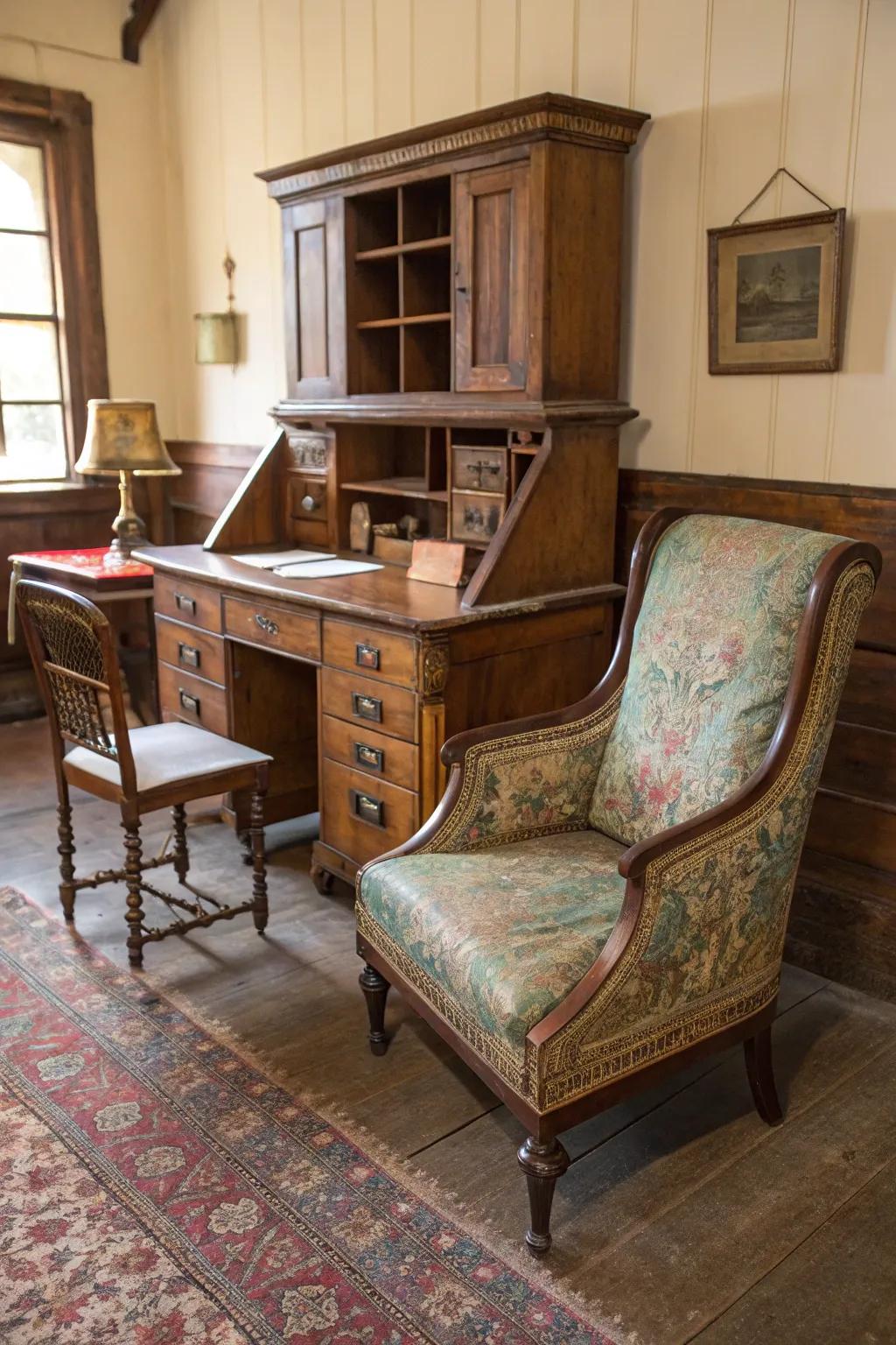 History-marked details add genuineness and charm.