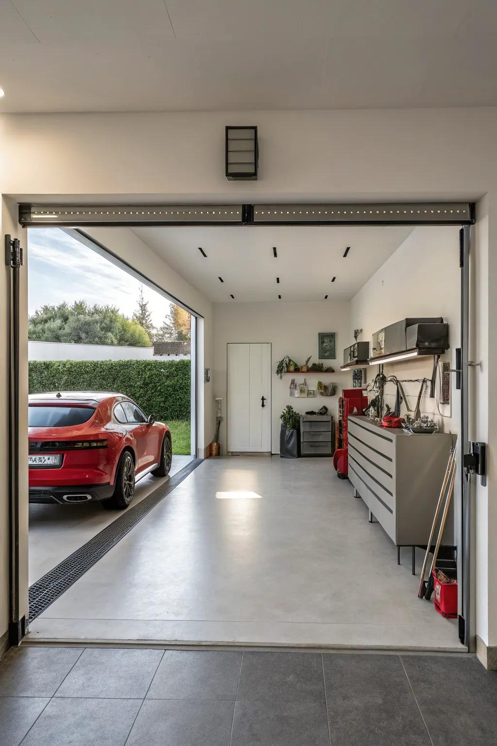 An open space design ensures smooth movement and easy organization.