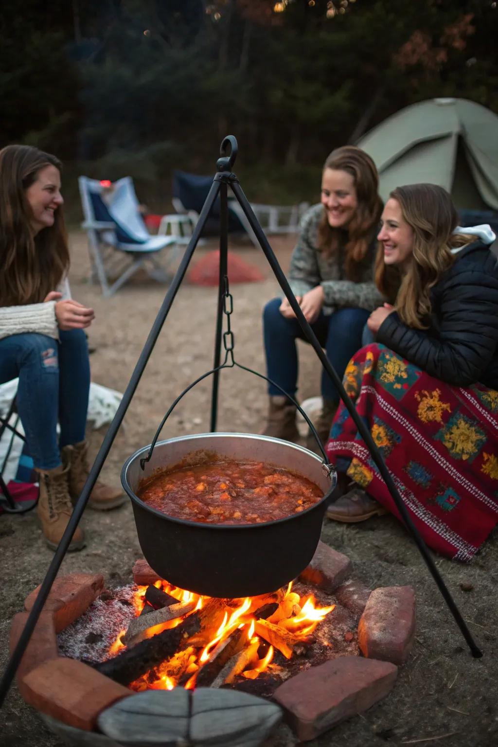 Warm up with a hearty chili cookout.