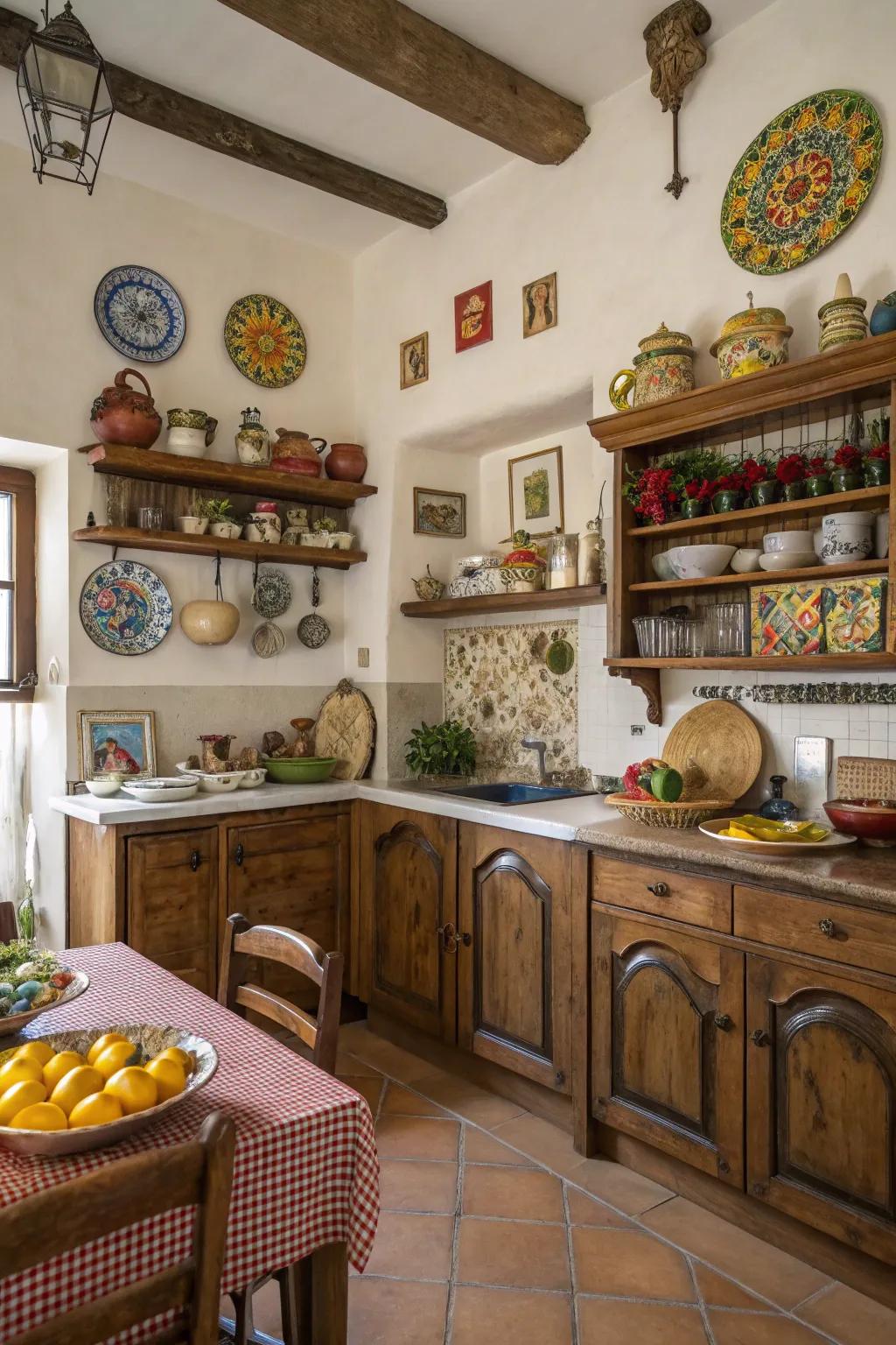 Individual collections incorporate warmth and personality.