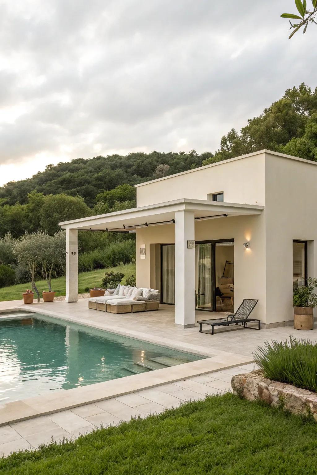 A minimalist plan method emphasizes calmness and clarity.