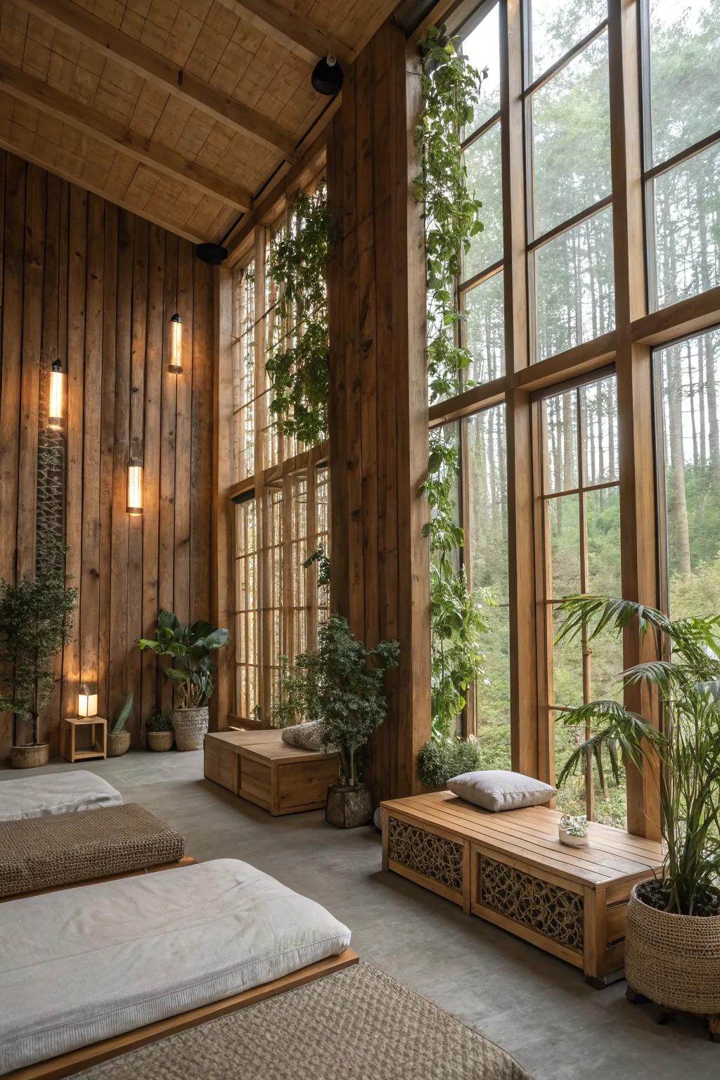 Eco-friendly window treatments for a sustainable home.