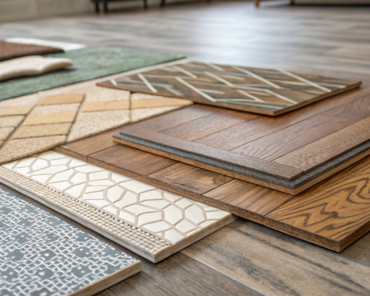 An overview of different flooring textures and their ideal applications in residential settings.
